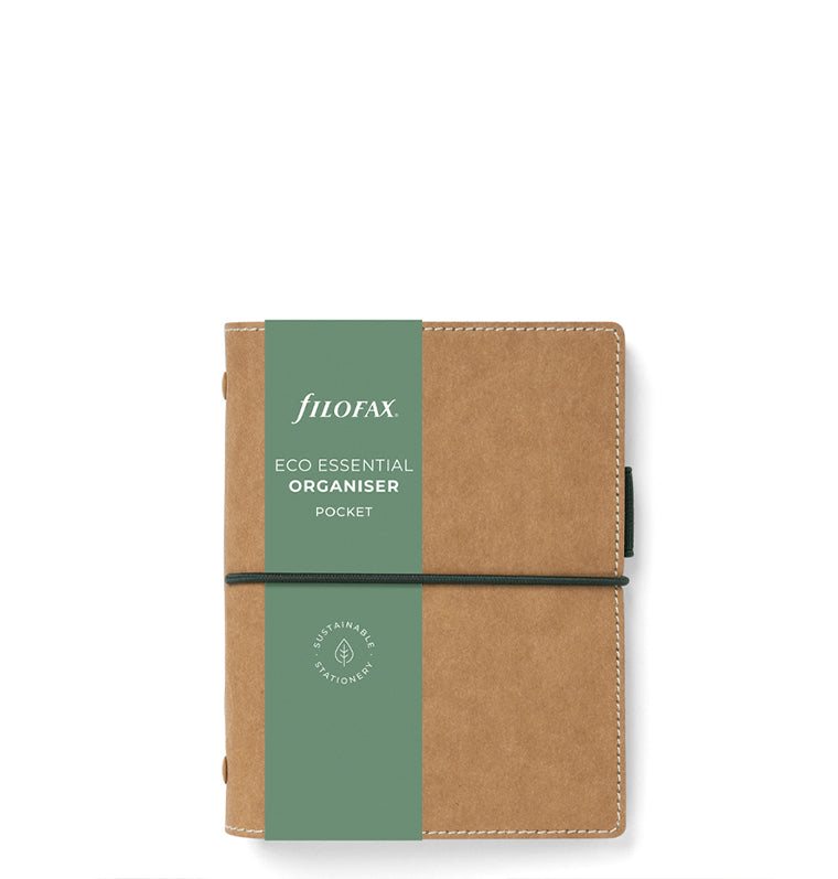 Filofax Eco Essential Pocket Systemkalender Gyllene Ek