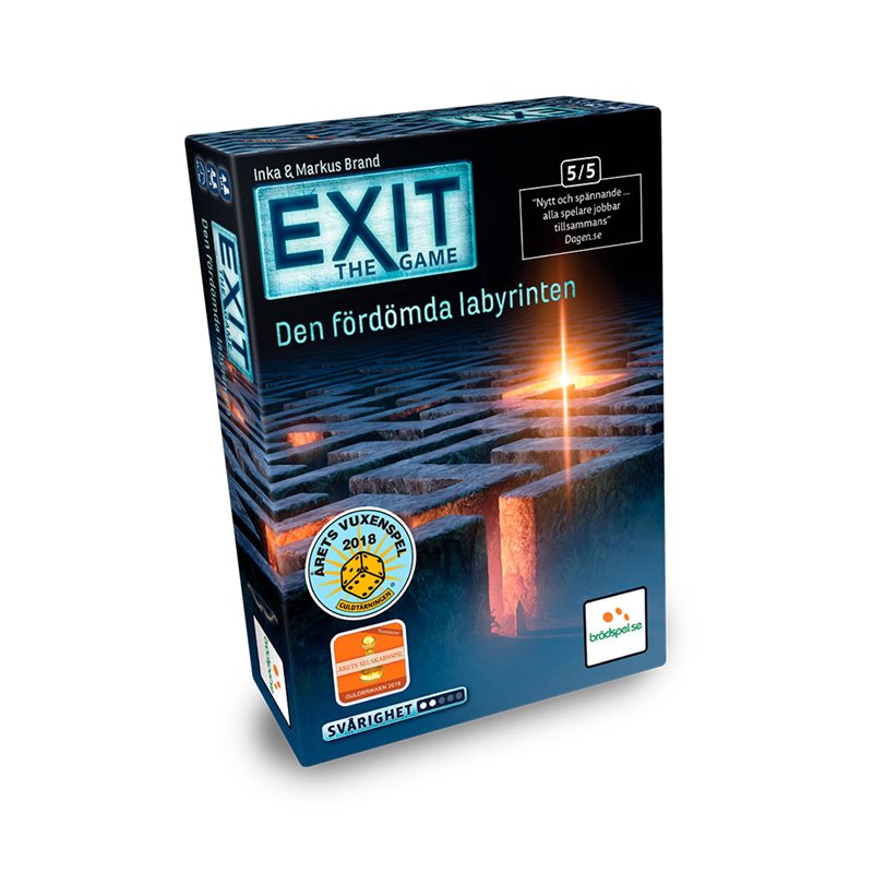 Spel EXIT 15: Den fördömda labyrinten