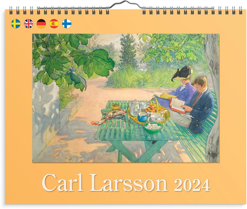 Väggkalender 2024 Carl Larsson