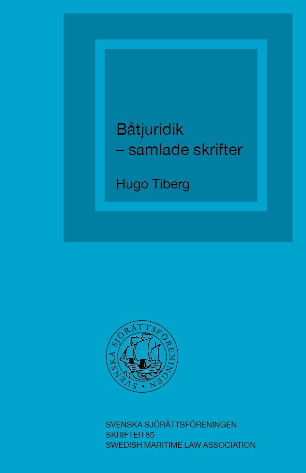 Båtjuridik : samlade skrifter