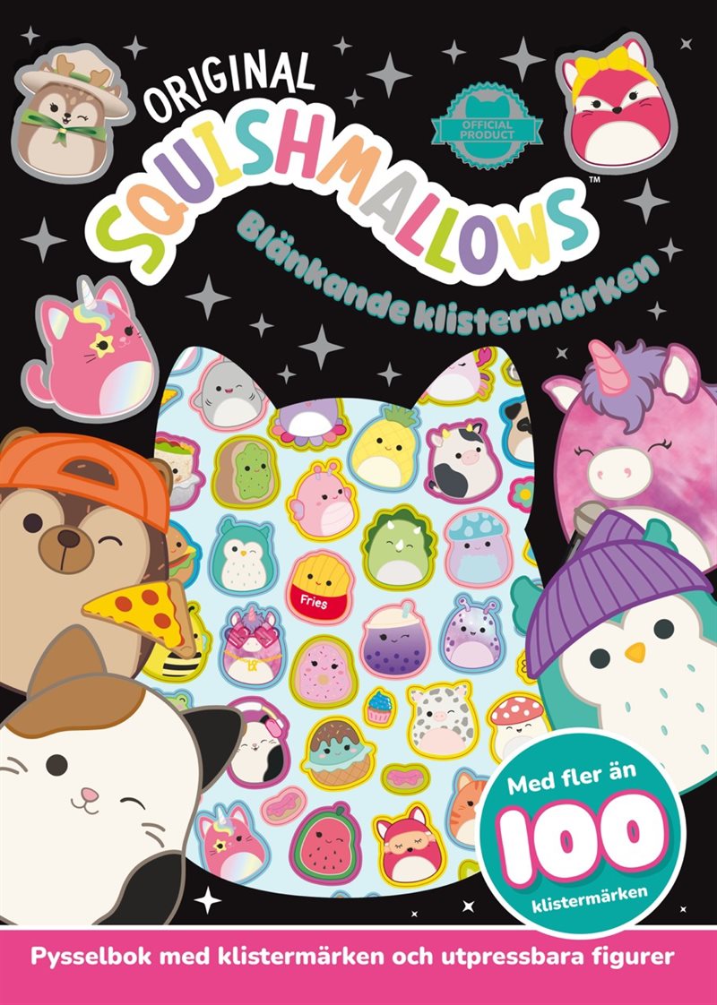 Squishmallows: Blänkande klistermärken