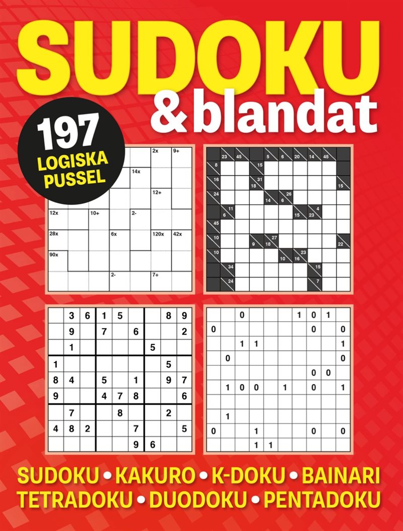 Sudoku & blandat (röd)